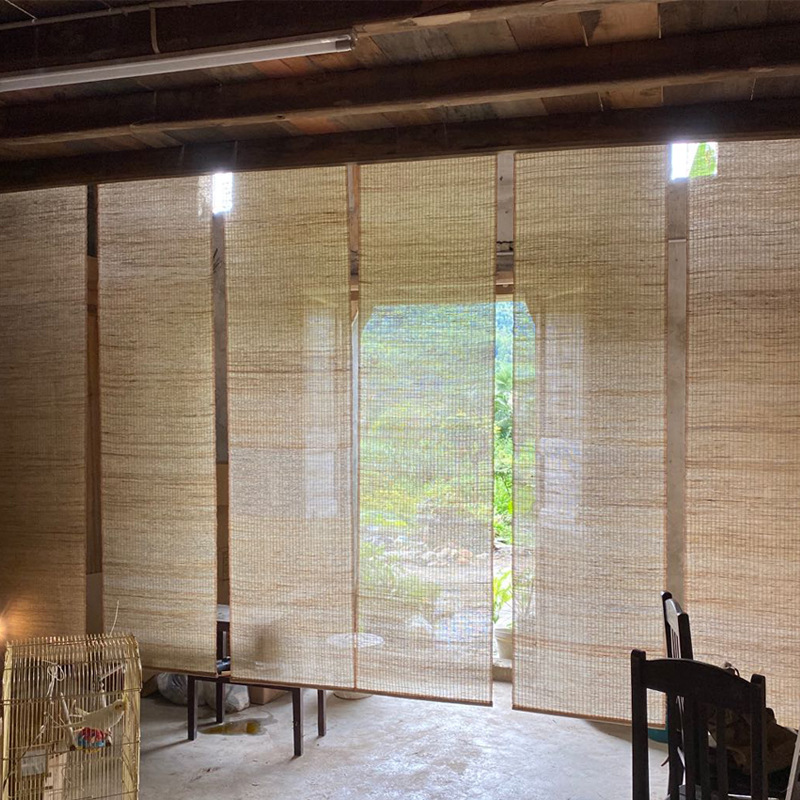 Shoji Screen Divider - พาร์ทิชันการแรเงา aqumotic ผ้าม่านโปร่งแสงผ้าปูโต๊ะชาไม่มีอุปกรณ์ตกแต่งบ้านชาจีนโหลดอ่อน