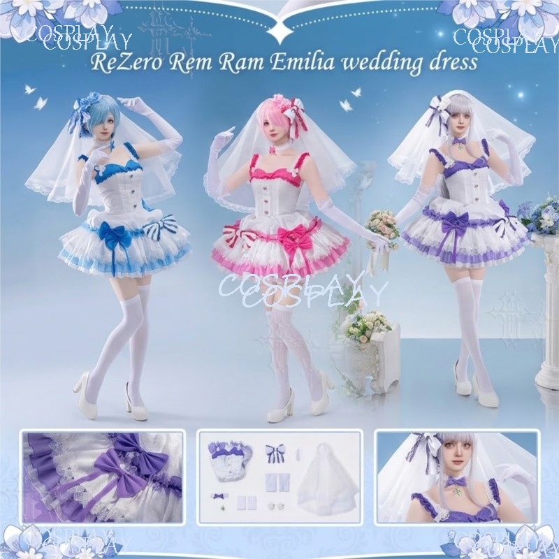 Japanese Women Lifestyle - ชุดคอสเพลย์แต่งงานสไตล์เดียวกับอนิเมะ Re0Starting Life in Another World