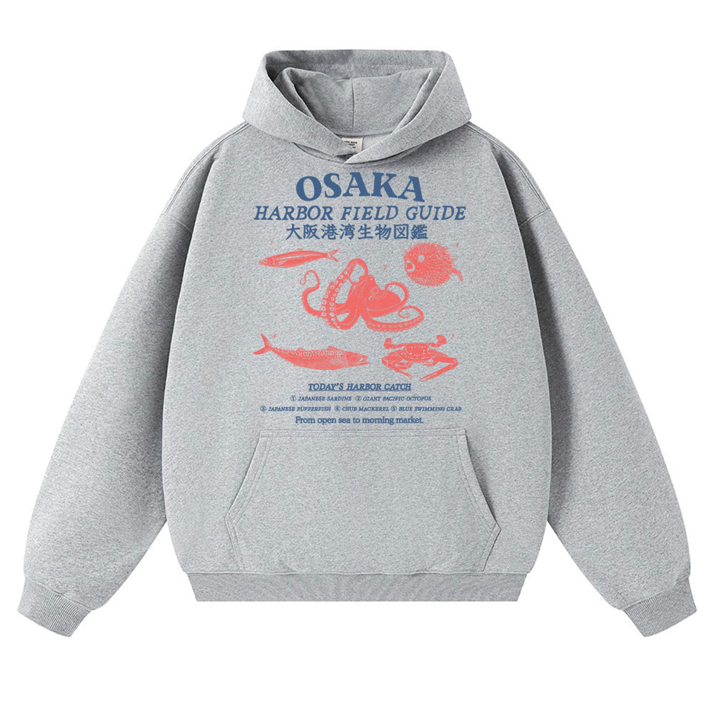เสื้อฮู้ดสไตล์ญี่ปุ่นลายท่าเรื - Japanese Women Lifestyle บทวิจารณ์และราคา