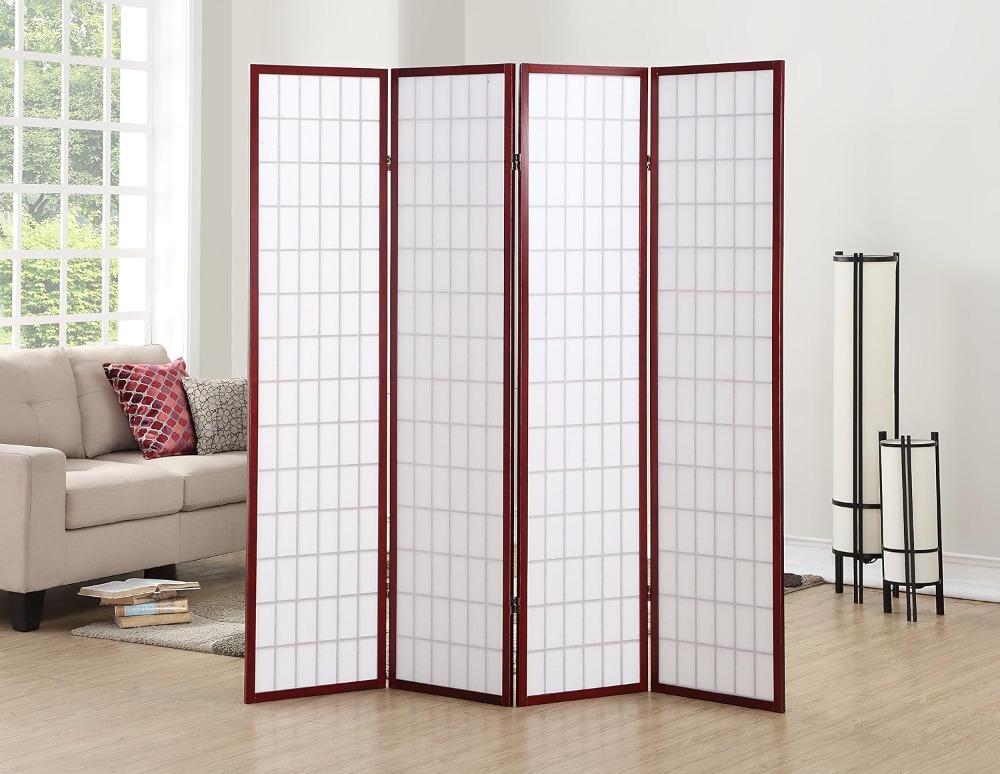 ฉากกั้นห้องโอเรียนทัลโชจิ 4 แผ - Shoji Screen Divider บทวิจารณ์และราคา