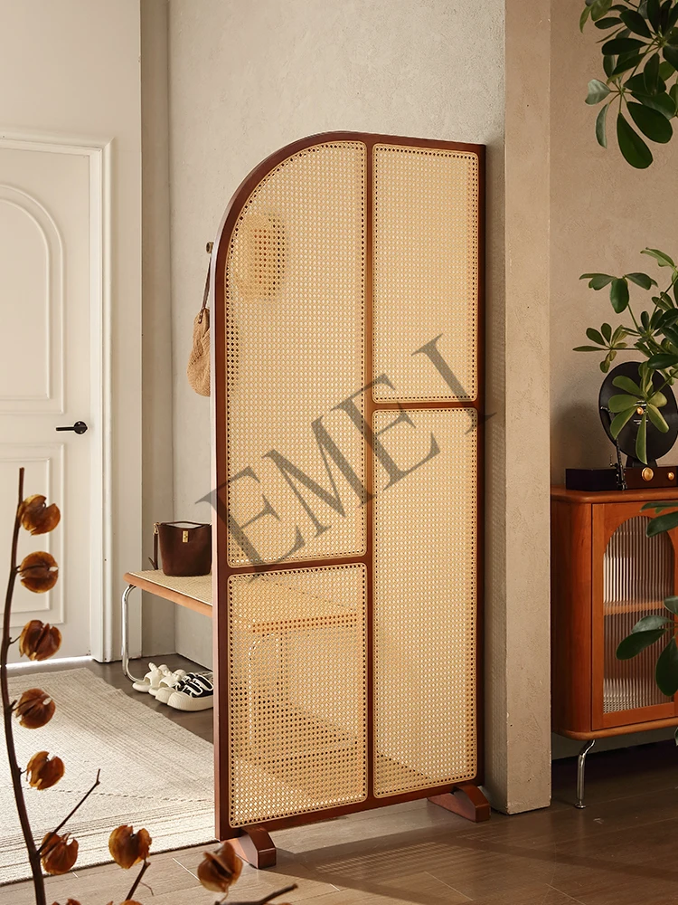 แผ่นไม้จริงหวายแบบย้อนยุคมีฉาก - Shoji Screen Divider บทวิจารณ์และราคา