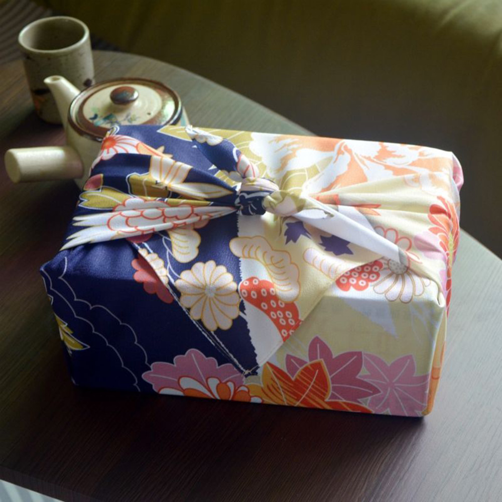 ผ้าเช็ดหน้าญี่ปุ่นฟูโรชิกิ ขนา - Furoshiki Wrap Cloth บทวิจารณ์และราคา