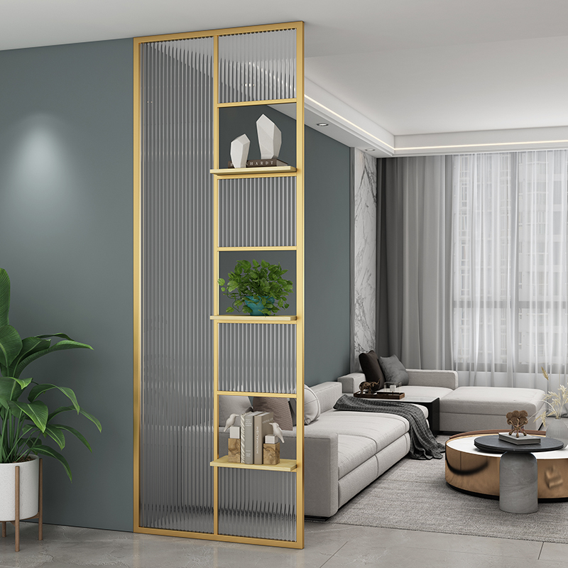 ฉากกั้นห้องกระจกนิรภัยลอนแบบเร - Shoji Screen Divider บทวิจารณ์และราคา