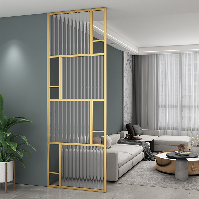 ฉากกั้นห้องกระจกนิรภัยลอนแบบเร - Shoji Screen Divider บทวิจารณ์และราคา