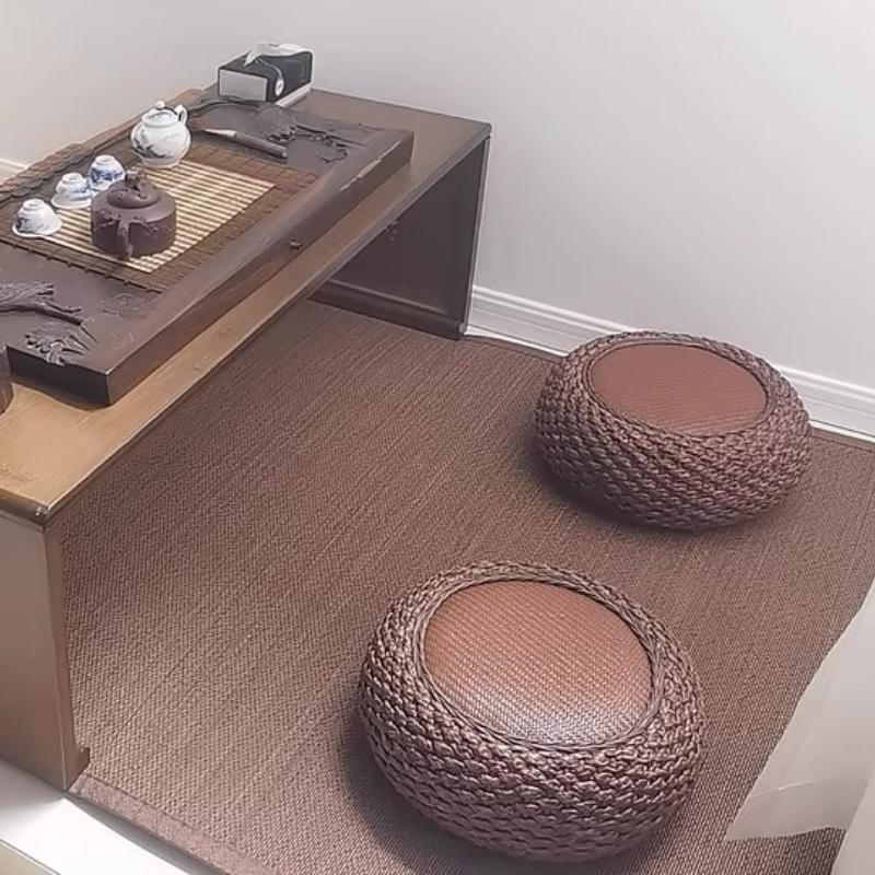 เบาะรองนั่งหนานุ่มแบบทอจากหวาย - Tatami Mat Rush บทวิจารณ์และราคา