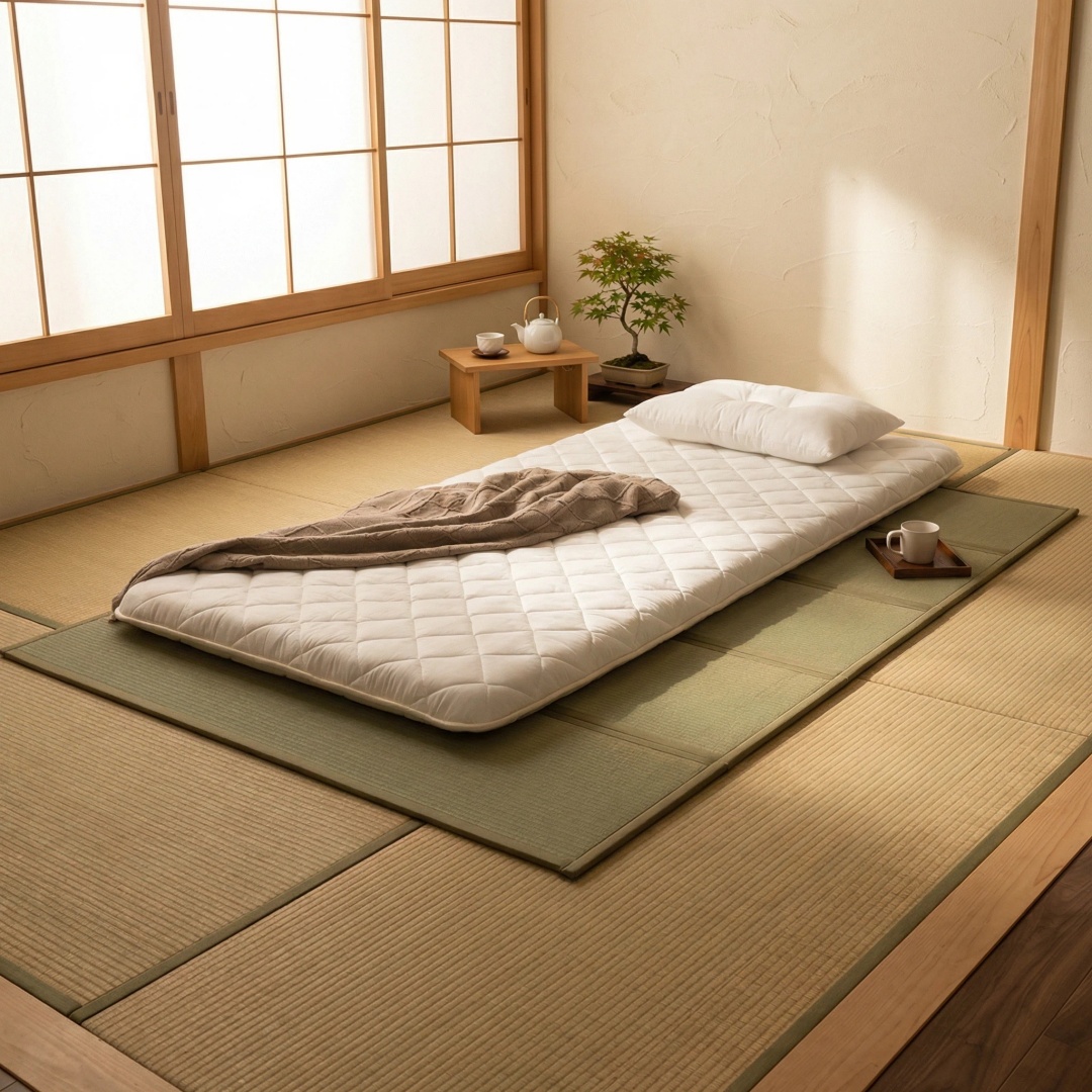 Damedai 4 พับ Tatami Pad เฟอร์ - Tatami Mat Rush บทวิจารณ์และราคา