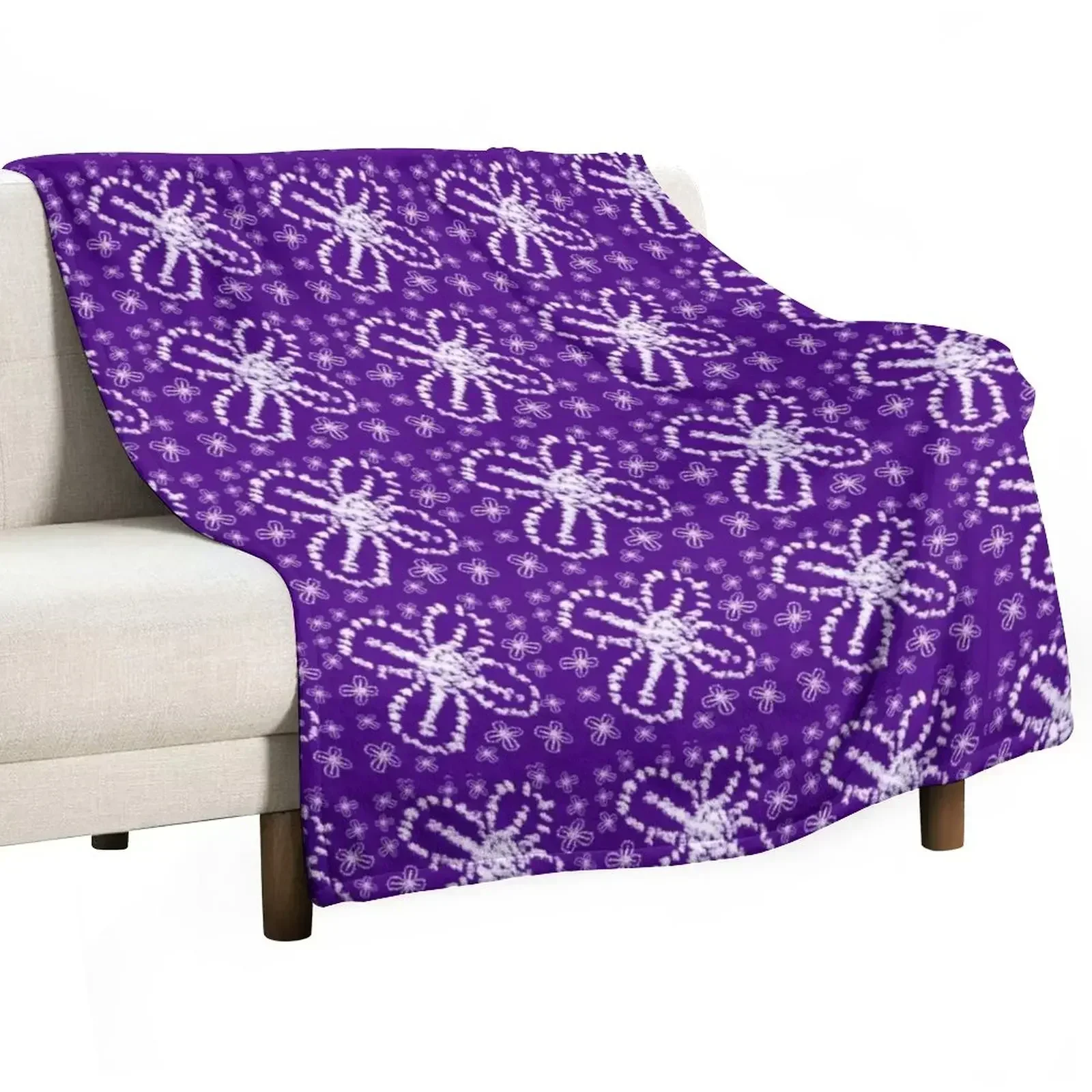 ผ้าห่มลายดอกไม้สไตล์ชิโบริแบบย - Shibori Tie Dye บทวิจารณ์และราคา