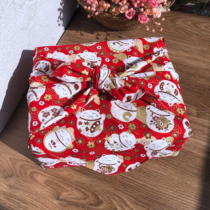 Furoshikiญี่ปุ่นแบบดั้งเดิมWra - Furoshiki Wrap Cloth บทวิจารณ์และราคา