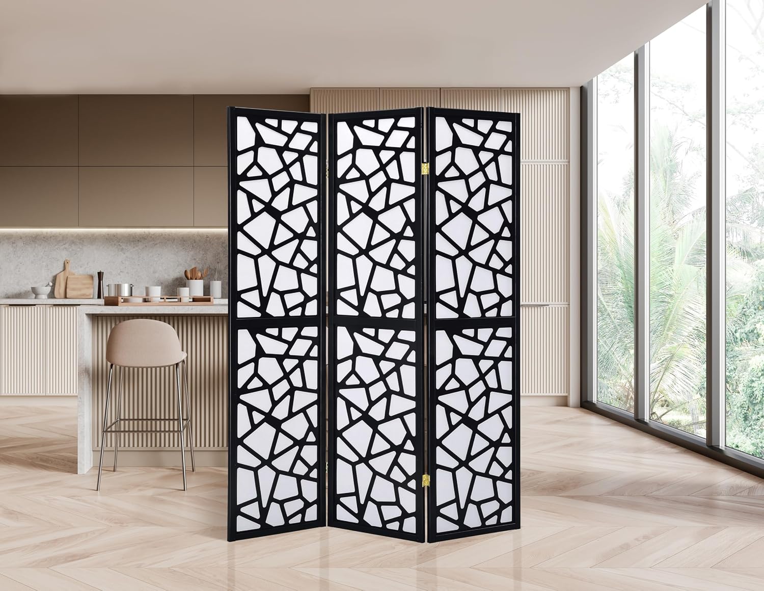 ฉากกั้นห้อง 3 แผง ฉากกั้นโชจิ  - Shoji Screen Divider บทวิจารณ์และราคา