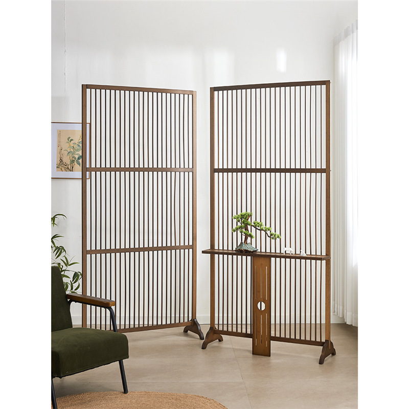 ฉากกั้นห้องไม้จริงแบบเคลื่อนย้ - Shoji Screen Divider บทวิจารณ์และราคา