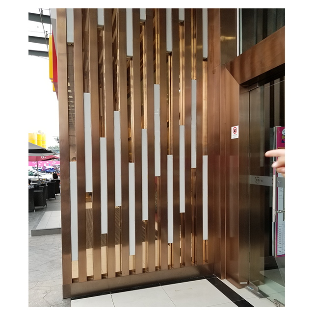 ฉากกั้นห้องทรงเสาโลหะสีทองหรูห - Shoji Screen Divider บทวิจารณ์และราคา