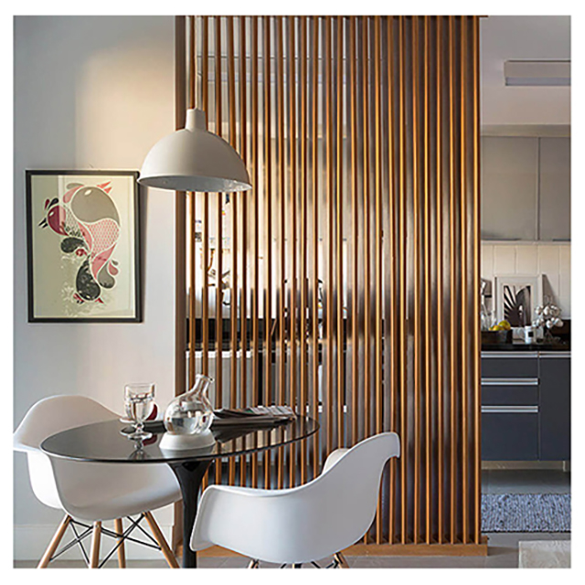 ฉากกั้นห้องทรงเสาโลหะสีทองหรูห - Shoji Screen Divider บทวิจารณ์และราคา